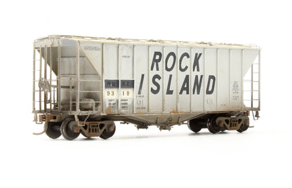 Pre-Owned Rock Island 40' 2600 CF Airslide - Road #9319 - Custom Weathered