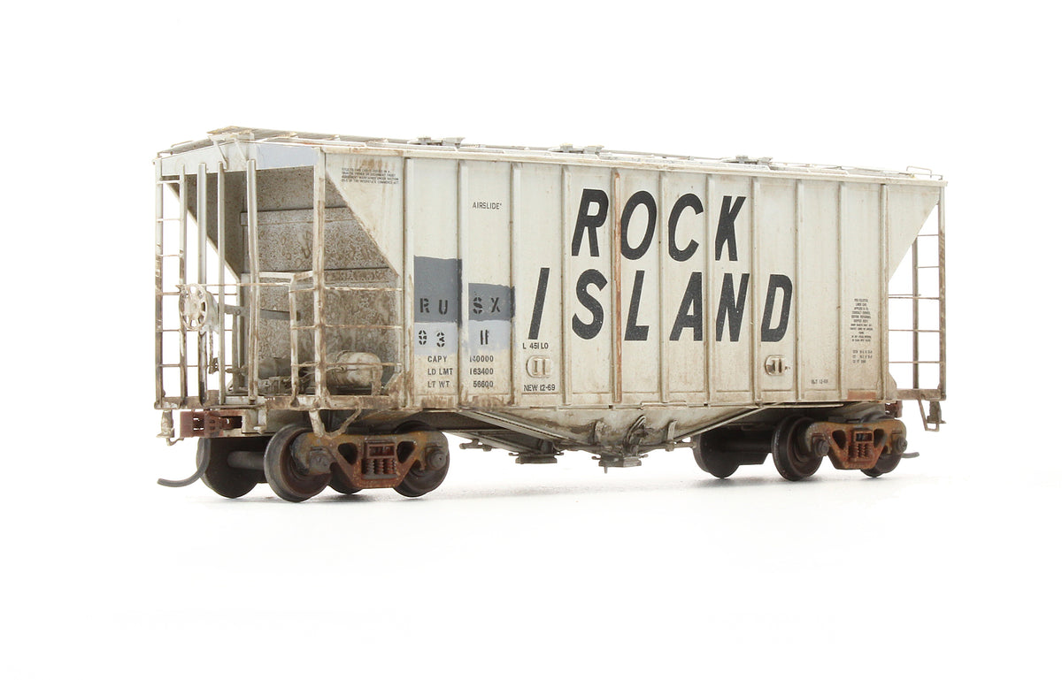 Pre-Owned Rock Island 40' 2600 CF Airslide - Road #9311 - Custom Weathered