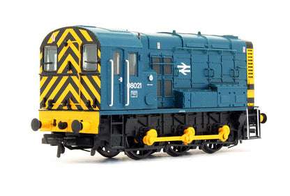 Pre-Owned 32-115A Class 08021 BR Blue Diesel Shunter Locomotive