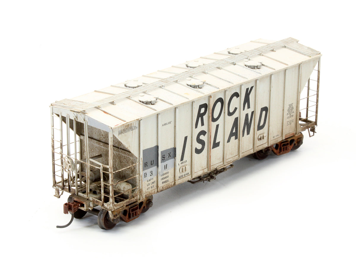 Pre-Owned Rock Island 40' 2600 CF Airslide - Road #9311 - Custom Weathered