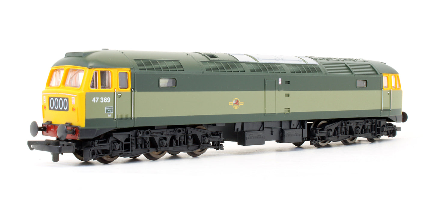 Pre-Owned Two Tone Green Class 47369 Diesel Locomotive