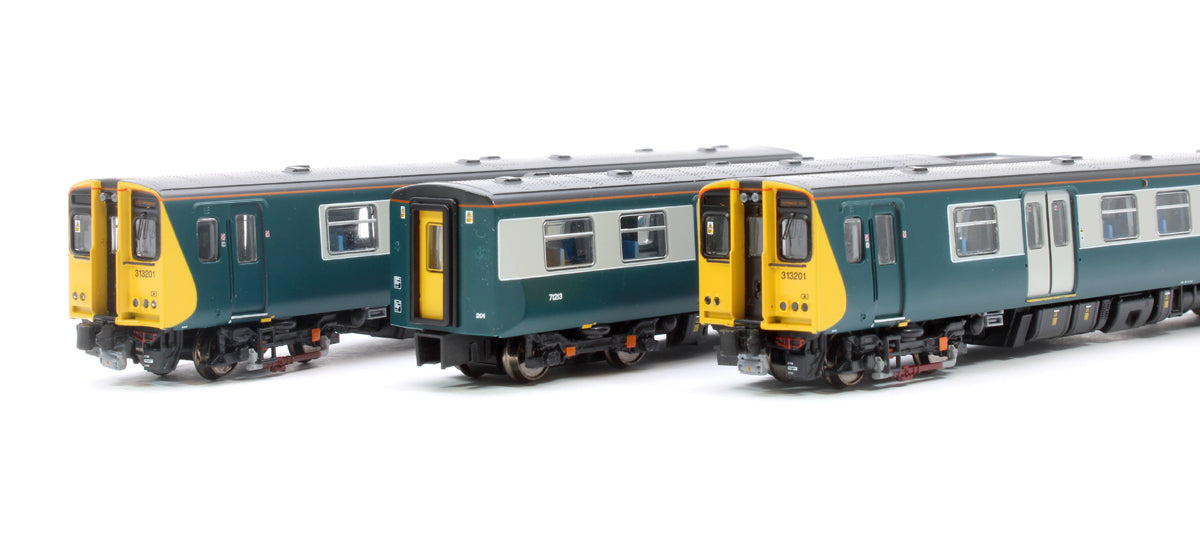 Class 313201 Modern Southern Heritage Blue/Grey Livery 3 Car Set (DCC Sound)