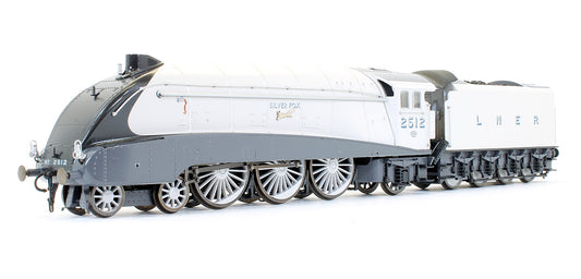 Pre-Owned LNER Silver 4-6-2 A4 'Silver Fox' 2512 Steam Locomotive (DCC Sound Fitted) Black Label Limited Edition