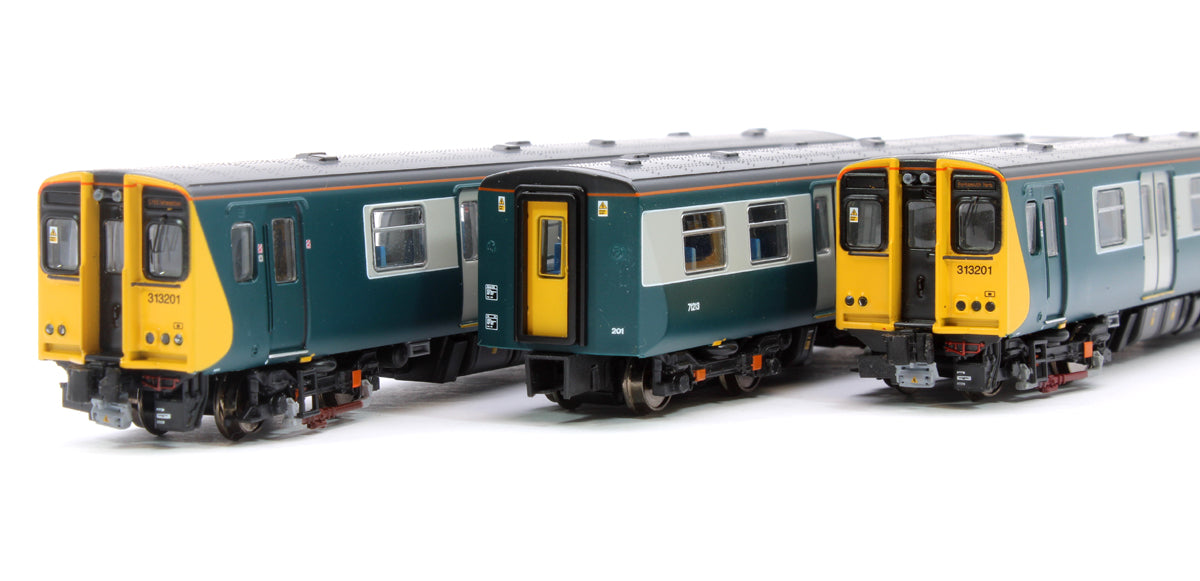 Class 313201 Modern Southern Heritage Blue/Grey Livery 3 Car Set