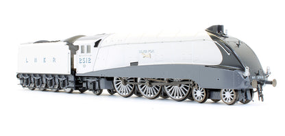 Pre-Owned LNER Silver 4-6-2 A4 'Silver Fox' 2512 Steam Locomotive (DCC Sound Fitted) Black Label Limited Edition