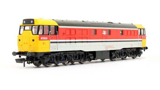 Pre-Owned RailRoad Plus Class 31 A1A-A1A 97203 BR Departmental RTC Train Testing Diesel Locomotive