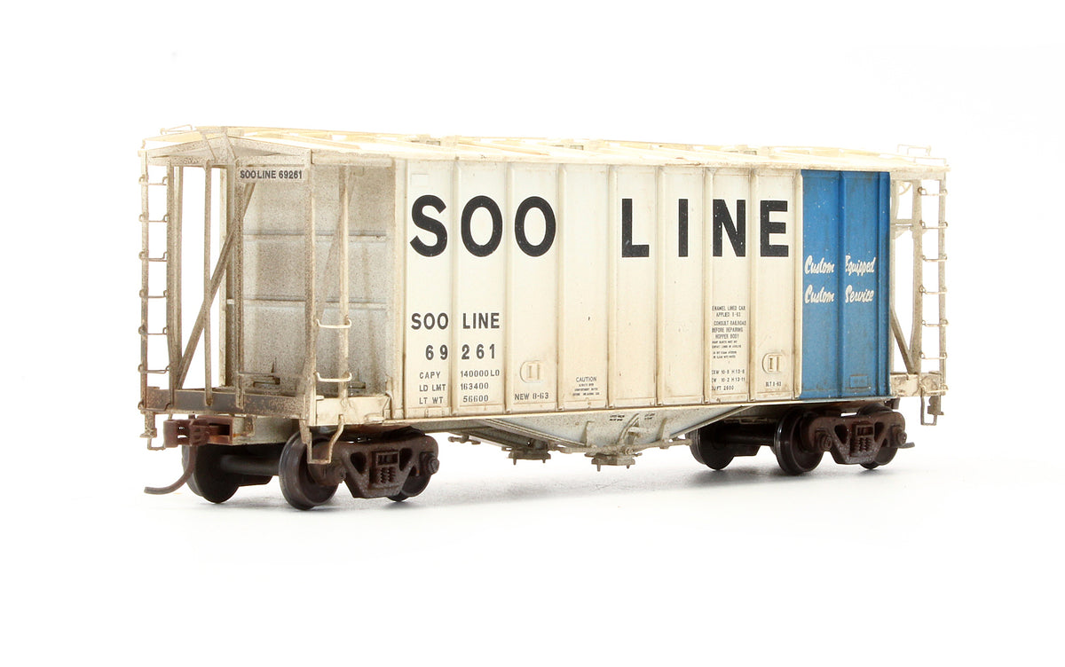 Pre-Owned Soo Line 40' 2600 CF Airslide - Early - Road #69261 - Custom Weathered