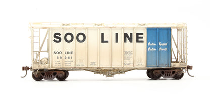 Pre-Owned Soo Line 40' 2600 CF Airslide - Early - Road #69261 - Custom Weathered