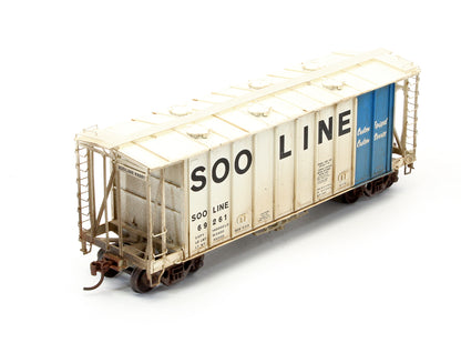 Pre-Owned Soo Line 40' 2600 CF Airslide - Early - Road #69261 - Custom Weathered