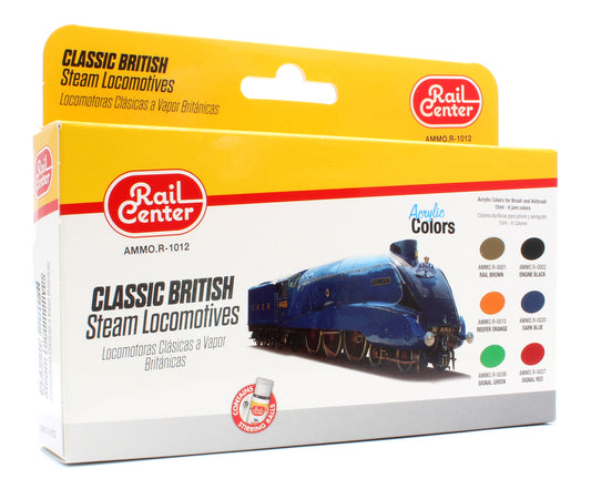 Rail Center Classic British Steam Locomotives Set