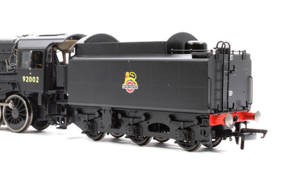 Class 9F 2-10-0 92002 BR Black Early Emblem Steam Locomotive