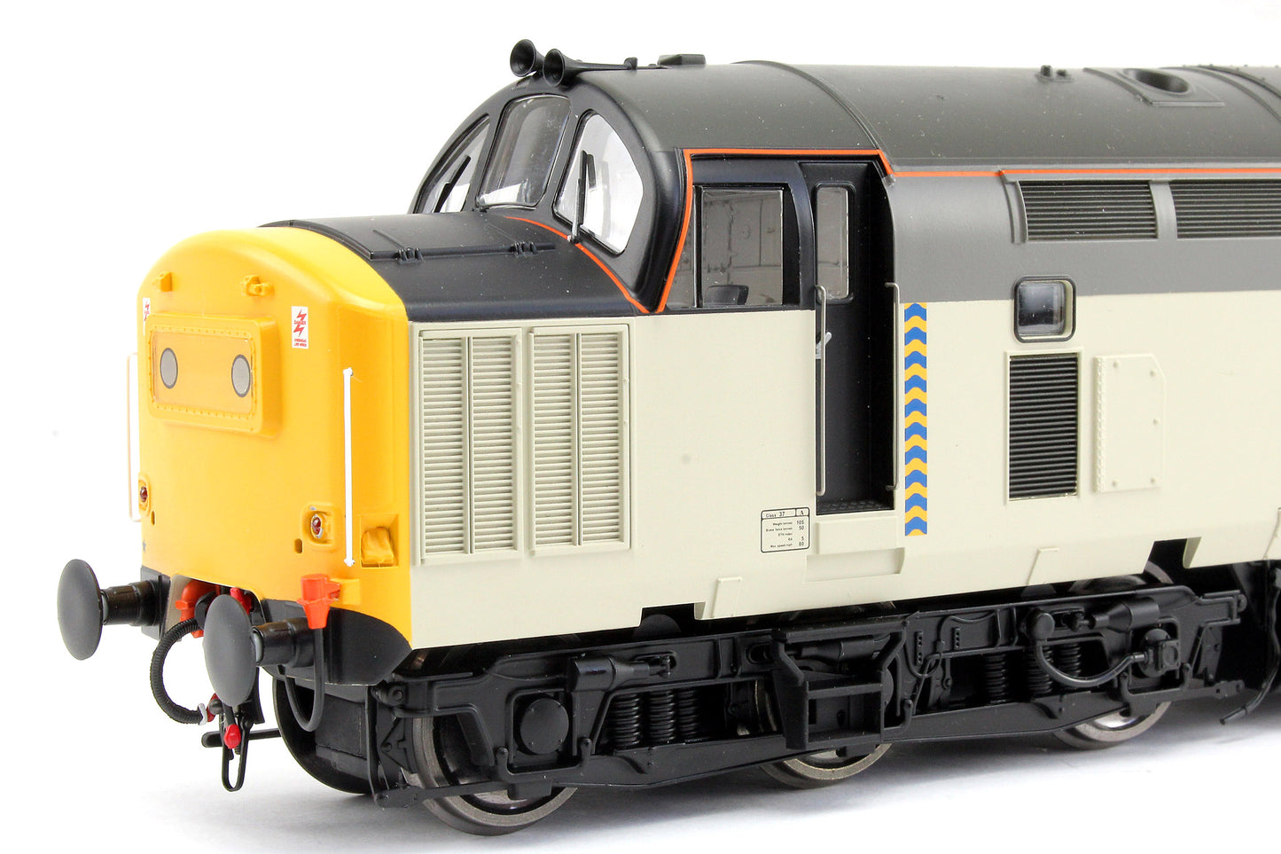 3718 Class 37/0 BR Railfreight Petroleum Sector Triple Grey Centre Headcode Box Unnumbered Diesel Locomotive