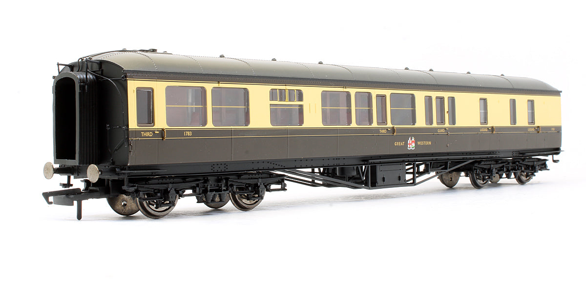 Pre-Owned R4502 GWR Hawksworth Brake 3rd Class Coach '1783'