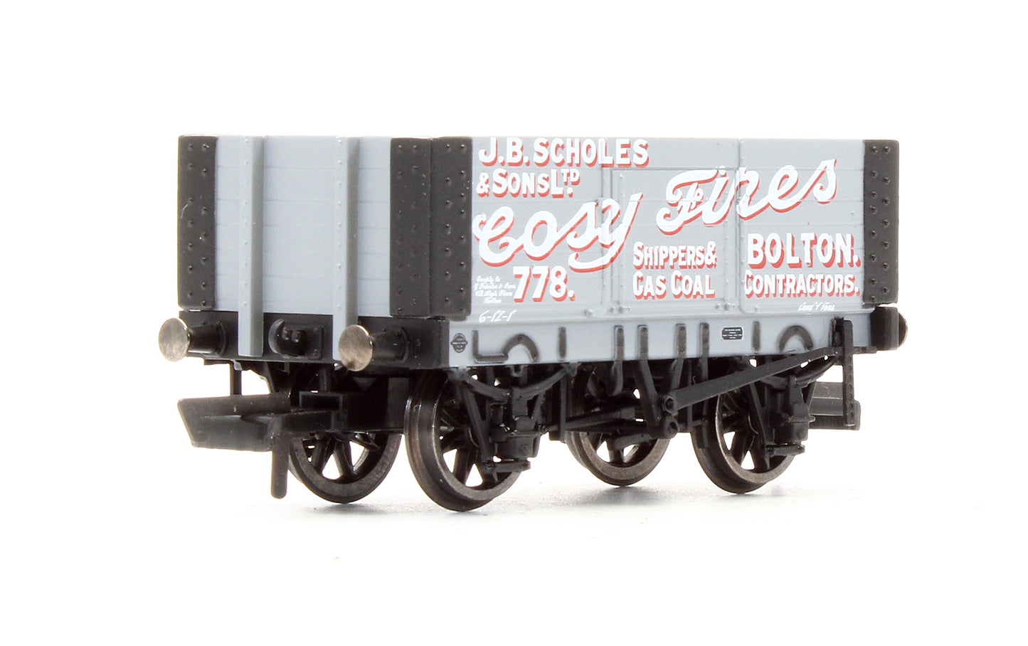 R6871 Pre-Owned 6 Plank Wagon 'Scholes & Sons' No.778