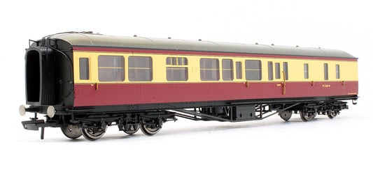 Pre-Owned BR Hawksworth Brake 3rd Class Coach 'W2138W' Crimson & Cream