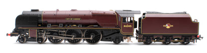 Class Princess Coronation 4-6-2 46245 'City of London' BR Maroon Steam Locomotive