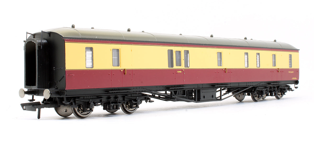 Pre-Owned R4404A BR Crimson & Cream Hawksworth Passenger Brake Coach 'W316W'