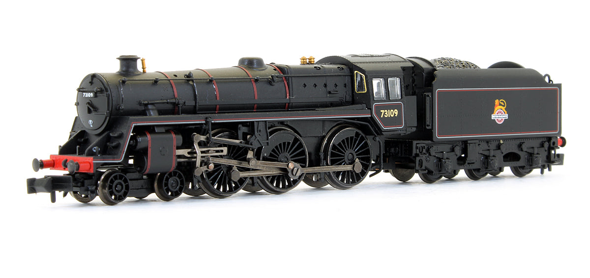 Pre-Owned 372-727ASF BR Standard 5MT with BR1B Tender 73109 BR Lined Black Early Emblem (DCC Sound Fitted)