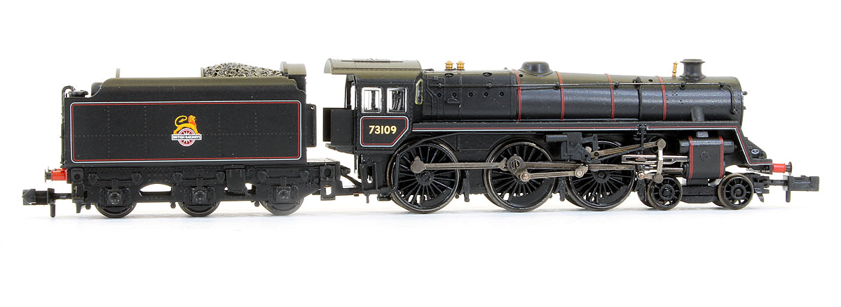 Pre-Owned 372-727ASF BR Standard 5MT with BR1B Tender 73109 BR Lined Black Early Emblem (DCC Sound Fitted)