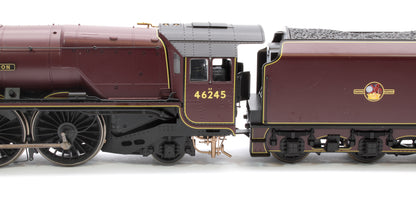 Class Princess Coronation 4-6-2 46245 'City of London' BR Maroon Steam Locomotive