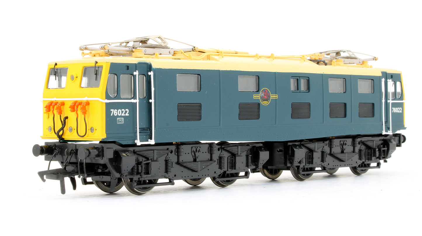 Pre-Owned Class 76 E76022 BR Blue With Yellow Ends Electric Locomotive (Exclusive Edition)