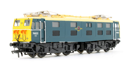Pre-Owned Class 76 E76022 BR Blue With Yellow Ends Electric Locomotive (Exclusive Edition)