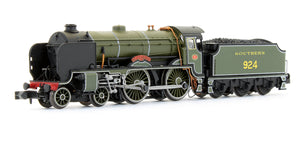 Pre-Owned Schools 'Haileybury' 924 Southern Sage Lined Steam Locomotive (DCC Fitted)