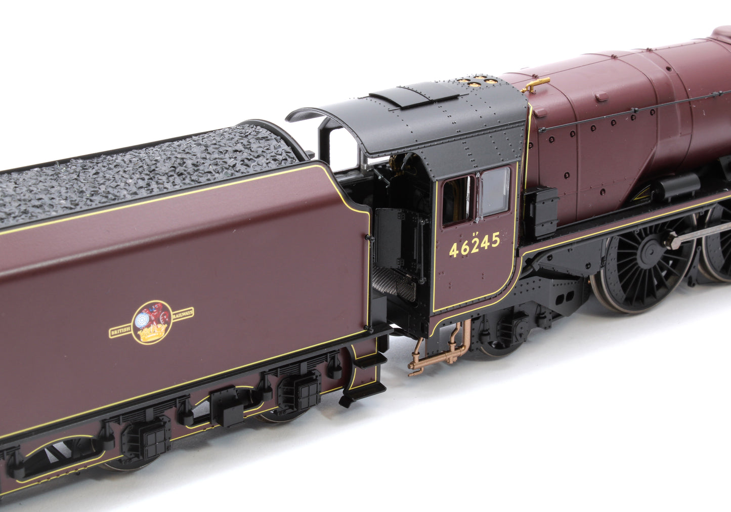 Class Princess Coronation 4-6-2 46245 'City of London' BR Maroon Steam Locomotive