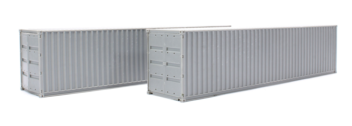 40 Ft Hi Cube Container Twin Pack Unpainted