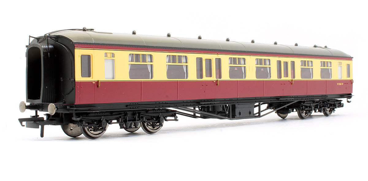 Pre-Owned R4405A BR Crimson & Cream Hawksworth 3rd Class Coach 'W856W'