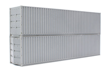 40 Ft Hi Cube Container Twin Pack Unpainted