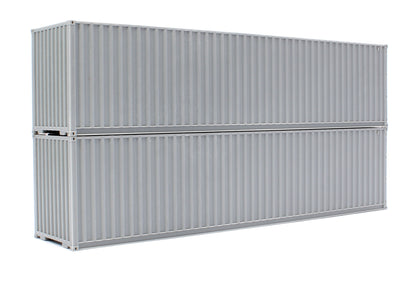 40 Ft Hi Cube Container Twin Pack Unpainted