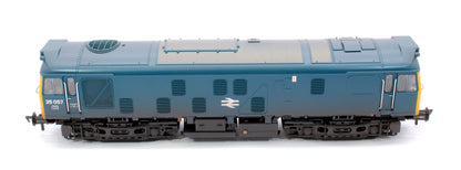 Class 25/1 25057 BR Blue Diesel Locomotive - DCC Sound & Weathered