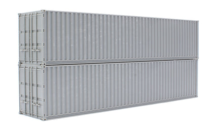 40 Ft Hi Cube Container Twin Pack Unpainted