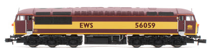 2D-004-013D Class 56 56059 EWS (Doncaster Built) Diesel Locomotive - DCC Fitted