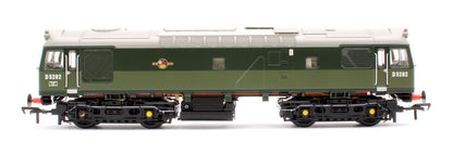 Class 25/2 D5282 in BR Two Tone Green livery with Small Yellow Panel Diesel Locomotive - DCC Sound Deluxe