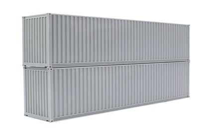 40 Ft Hi Cube Container Twin Pack Unpainted