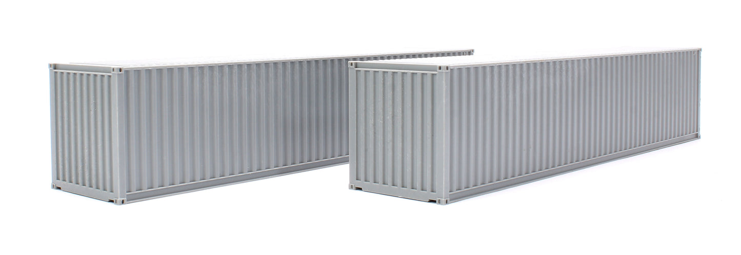 40 Ft Hi Cube Container Twin Pack Unpainted