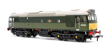 Pre-Owned Class 25/2 D5282 in BR Two Tone Green livery with Small Yellow Panel Diesel Locomotive