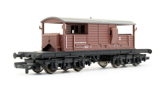 Pre-Owned 25 Ton Queen Mary Brake Van BR Bauxite 'S56302'