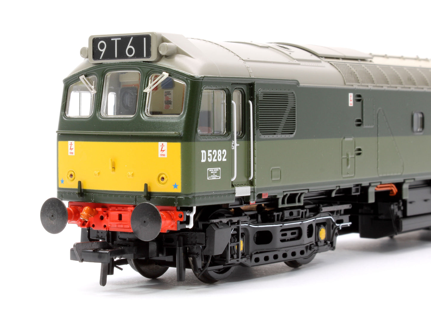 Class 25/2 D5282 in BR Two Tone Green livery with Small Yellow Panel Diesel Locomotive - DCC Sound