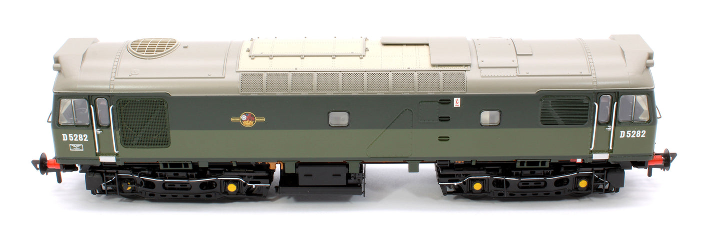 Class 25/2 D5282 in BR Two Tone Green livery with Small Yellow Panel Diesel Locomotive