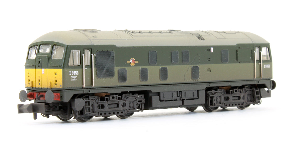 Pre-Owned Class 24 D5053 BR Two Tone Green Small Yellow Panels Diesel Locomotive (Weathered)