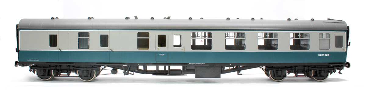 BR Mk1 Blue/Grey BSK Sc34438 with Window Beading - DCC Fitted