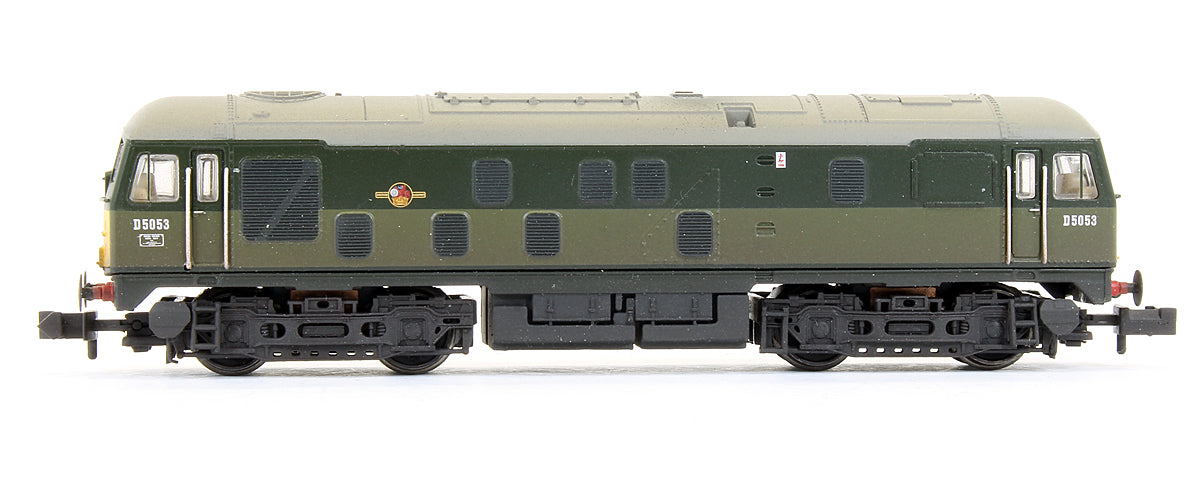 Pre-Owned Class 24 D5053 BR Two Tone Green Small Yellow Panels Diesel Locomotive (Weathered)