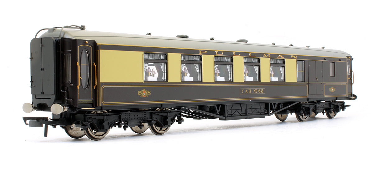 Pre-Owned R4487 8 Wheel Pullman 3rd Class Brake Car 'No 63'