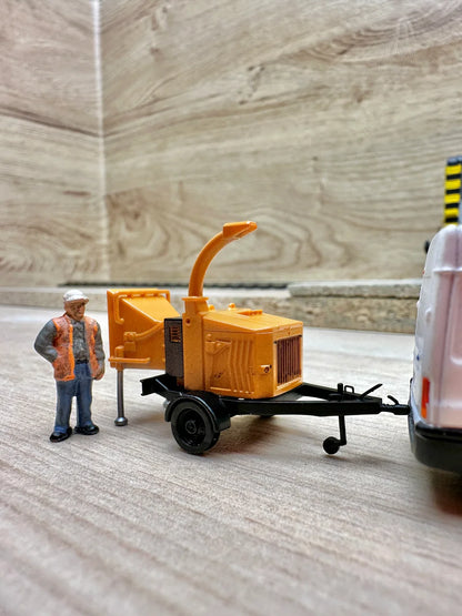 O Gauge Woodchipper (Single Pack) - Unpainted Model Kit