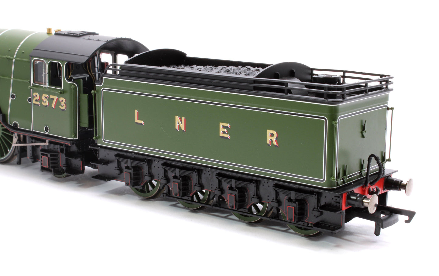 Pre-Owned Class A3 No.2573 'Harvester' (diecast footplate and flickering firebox) LNER Green Steam Locomotive - DCC Fitted