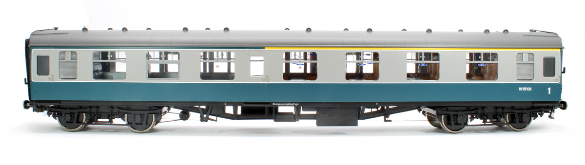 BR Mk1 Blue/Grey CK W15101 with Window Beading - DCC Fitted