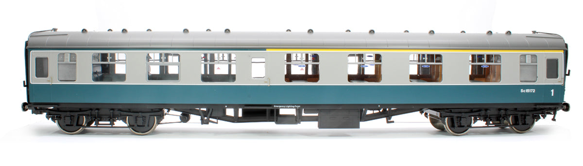 BR Mk1 Blue/Grey CK Sc15172 with Window Beading - DCC Fitted